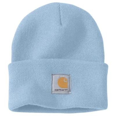 Abbildung von Carhartt, Herren, Strickmütze mit Umschlag, Nebelblau, OS