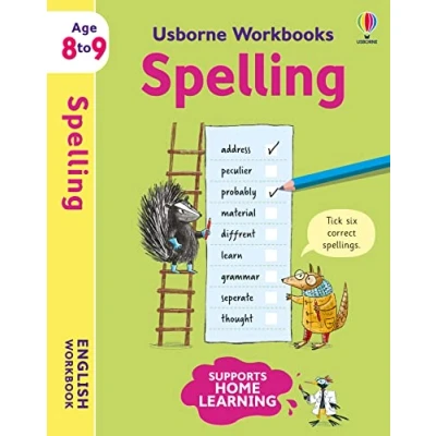 Abbildung von Usborne Workbooks Spelling 8 9