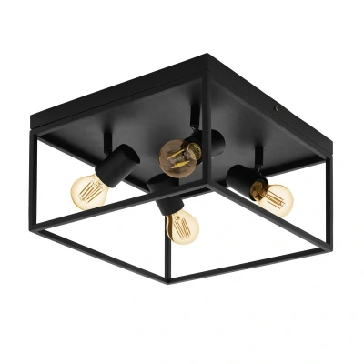 Abbildung von Deckenlampe Silentina vierflammig, 36x36cm