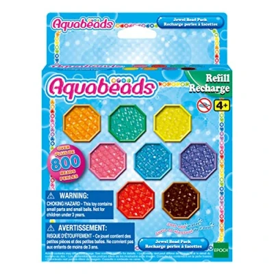 Abbildung von Aquabeads 31520 Glitzerperlen Nachfüllset Nachfüllpack