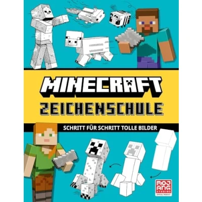 Abbildung von Minecraft Zeichenschule. Schritt für tolle Bilder: Das offizielle Kreativbuch Fans (Minecraft Schritt)