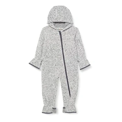 Abbildung von Playshoes Fleece Overall Unisex Kinder Jumpsuit, grau Strickfleece, 92