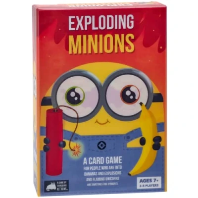 Abbildung von Exploding Kittens Minions by Card Games for Adults Teens &amp; Kids Fun Family A Russian Roulette Game