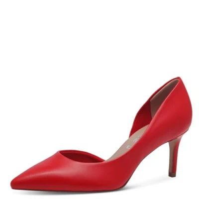 Abbildung von Tamaris Pumps Damen Vegan Elegant rot,EU 40
