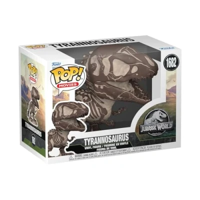 Abbildung von Funko POP! Movies: JP​ Fossil Tyrannosaurus Jurassic Park Vinyl Sammelfigur Geschenkidee Offizielle Handelswaren Spielzeug Für Kinder und Erwachsene Movies Fans
