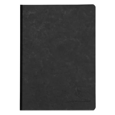 Abbildung von Clairefontaine 795401C Heft A5, Leinen, Age Bag, blanko, 96 Blatt, schwarz