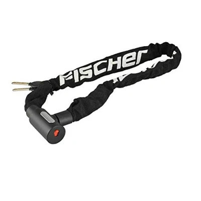 Abbildung von Fischer Fahrrad 85898 Kettenschloss Schwarz Schlüsselschloss
