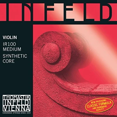 Abbildung von Thomastik IR100 Strings for Violin Infeld hybrid core set red 4/4 medium