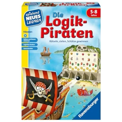 Abbildung von Ravensburger 24969 Die Logik Piraten Spielen und Lernen, Yellow
