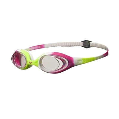 Abbildung von arena Spider Junior Schwimmbrille für Kinder, mit Anti Beschlag und UV Schutz, Selbstjustierender Nasensteg, Hypoallergene Silikondichtungen