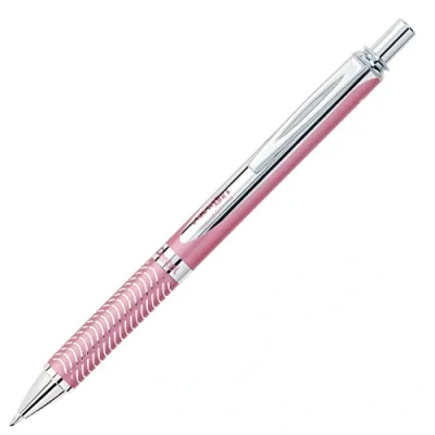 Abbildung von Pentel BL407P A EnerGel Liquid Gel Roller Sterling mit matt rose Oberfläche, Strichstärke 0.35 mm, Kugeldurchmesser 0.7 schwarz, 1 stück (1er Pack)