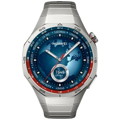 Abbildung von Huawei Watch GT 5 Pro 46mm Silber (Silbernes Metallband)