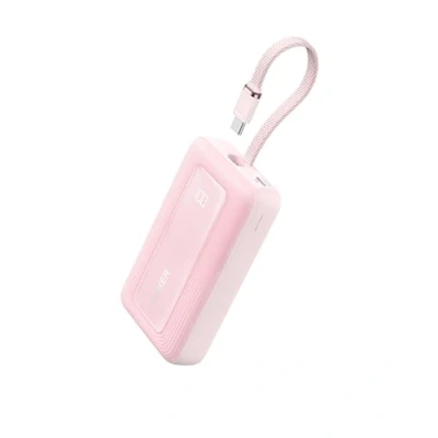 Abbildung von Anker Zolo Powerbank, 10.000mAh 30W High Speed portables Ladegerät mit integriertem USB C Kabel, Schnelllade Akkupack für iPhone 15 Modelle, MacBook, Galaxy, iPad, und mehr