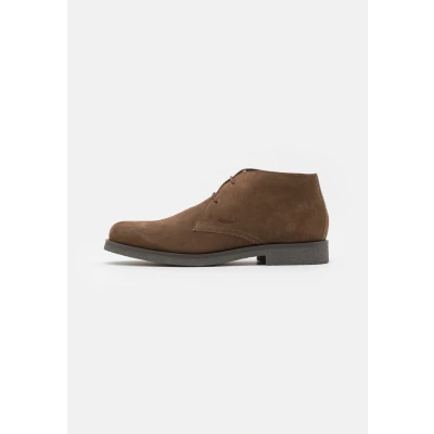 Abbildung von Geox UOMO Claudio Sportlicher Schnürer, Herren, Größe: 43, Chocolate Schuhe