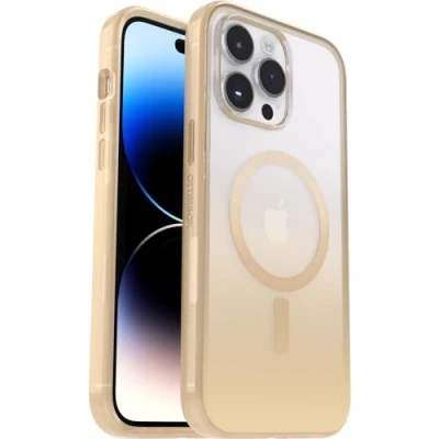 Abbildung von OtterBox Clear Case Serie mit MagSafe für iPhone 14 Pro Max, stoßfest, sturzsicher, Ultra dünn, schützende dünne Hülle, 2X getestet nach Militärstandard, Tiara