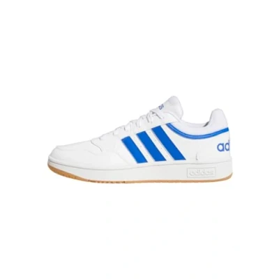 Abbildung von adidas Herren Hoops 3.0 Low Classic Vintage Shoes Schuhe, Cloud White/Royal Blue/Gum, 45 1/3 EU