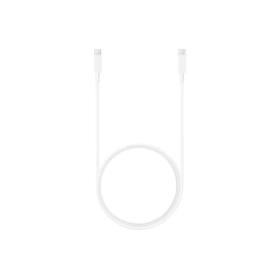 Abbildung von Samsung EP DX510 USB Type C auf Kabel, Datenkabel, Ladekabel, 1,8 m, 5A, Weiß