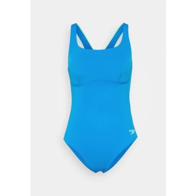 Abbildung von Speedo Support Banded Badeanzug, Damen, Größe: 42, Lagoon blue