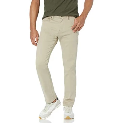 Abbildung von Amazon Essentials Herren Stretchjeans, athletische Passform, Helles Khakibraun, 30W / 29L