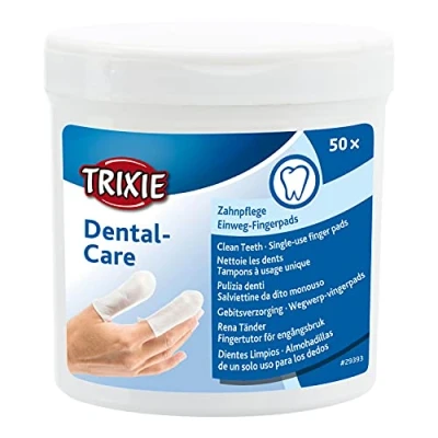 Abbildung von TRIXIE 29393 Dental Care Zahnpflege, Fingerpads, 50 St.