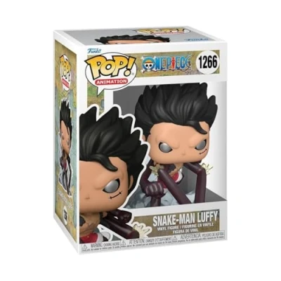 Abbildung von Funko Pop! Animation: One Piece Snake Man Monkey D. Luffy Ruffy Vinyl Sammelfigur Geschenkidee Offizielle Handelswaren Spielzeug Für Kinder und Erwachsene Anime Fans