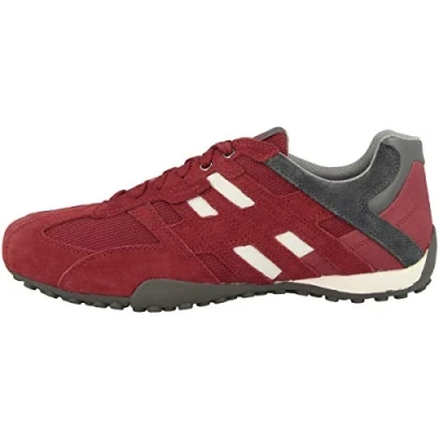 Abbildung von Geox Herren U Snake K Sneaker, Rot Red Grey, 41 EU