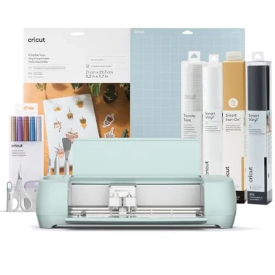 Abbildung von Cricut Explore 3 Smarte Bastelmaschine im Starter Bundle Edition 2024
