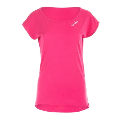 Abbildung von Winshape Kurzarmshirt Tshirt basic, Damen, Größe: XS, Deep pink