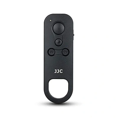 Abbildung von JJC BR E1 Funkfernbedienung für Canon EOS R8/R50/R7/R3/R5/R6/R/RP/77D/90D/850D/200DII/200D/M6 Mark II/M50/M200, PowerShot G5X II/G7X III/SX70HS Kamera