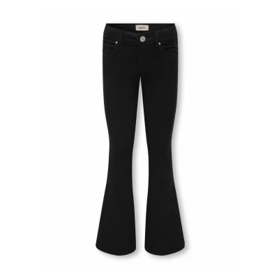 Abbildung von ONLY Girls Kogroyal Flared Jeans für Kinder, Größe: 152, Black denim