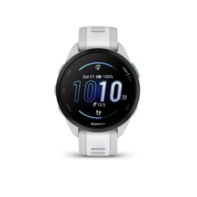 Abbildung von GARMIN Forerunner 165, leichte GPS Smartwatch zum Laufen, mit AMOLED Touchscreen, Trainingsempfehlungen, Gesundheitsdaten, smarten Funktionen
