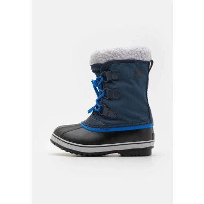 Abbildung von Sorel YOOT PAC WP Unisex Schnürstiefel für Kinder, Größe: 33, Collegiate navy/super blue Schuhe