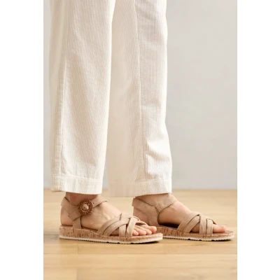 Abbildung von Tamaris Keilsandalette, Damen, Größe: 37, Tan Schuhe