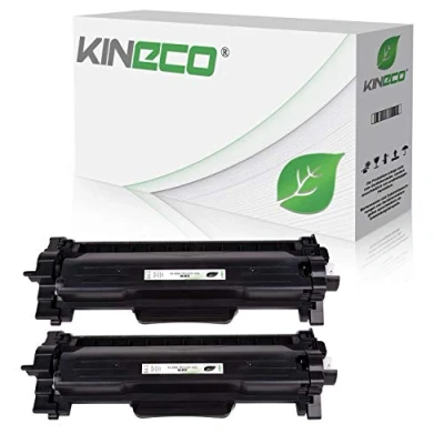 Abbildung von Kineco 2 Toner XXL ersetzt Brother TN2420 TN2410 Doppelpack 2X 6.000 Seiten für HL L2350DW L2370DN L2375DW L2310D MFC L2710DW