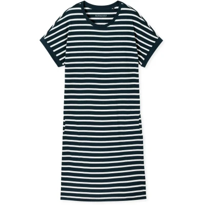 Abbildung von Schiesser 1/2 ARM Nachthemd, Damen, Größe: 36, Nachtblau