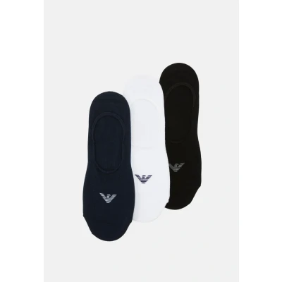 Abbildung von Emporio Armani 3 PACK Socken, Herren, Größe: S/M, White/black/marine