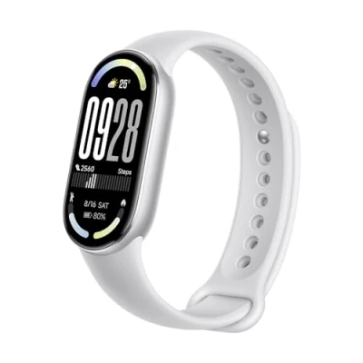 Abbildung von Xiaomi Smart Band 10, Watch,Fitness Tracker, 1,72&quot; AMOLED Display, 21 Tage Akku, 5ATM Wasserdichtigkeit, SPO₂ &amp; Herzfrequenzmessung, Schlafüberwachung,150+ Sportmodi, Ceramic Edition Pearl White