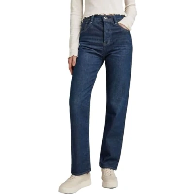 Abbildung von G STAR Damen Viktoria High Straight Jeans, Blau (Worn in Aster Blue D23959 D503 G115), 28W / 32L