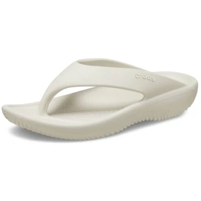 Abbildung von Crocs Mellow Recovery Zehentrenner, Damen, Größe: 39/40, Stucco Schuhe