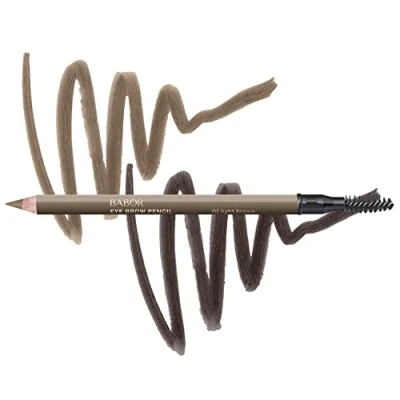 Abbildung von Babor EYE BROW Pencil 02 ASH Augenbrauenstift, Damen, Größe: One Size, 1 light brown