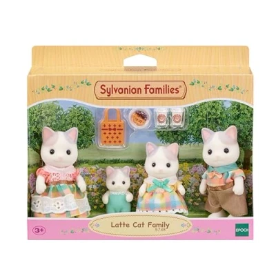 Abbildung von Sylvanian Families 5738 Milchkatzen Familie Figuren für Puppenhaus
