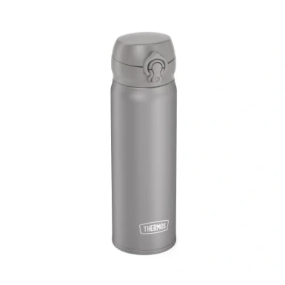 Abbildung von Thermos ULTRALIGHT BOTTLE 0,50 l, moon rock mat, Thermosflasche aus Edelstahl, 10 heiß / 20 h kalt, absolut dicht für Wasser, Tee, stille Getränke, BPA frei