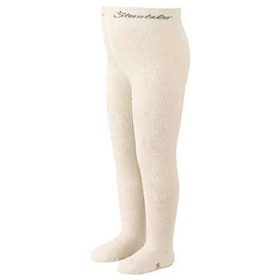 Abbildung von Sterntaler Unisex Baby Strumpfhose Uni Hosiery, Ecru, 56
