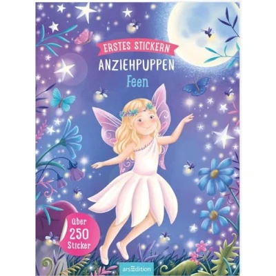 Abbildung von Erstes Stickern Anziehpuppen Feen: Über 250 Sticker Stickerheft für Kinder ab 3 Jahren