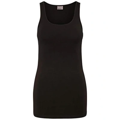Abbildung von VERO MODA Damen VMMAXI My Soft UU Tank NOOS Top, Schwarz (Black), 34 (Herstellergröße: XS)