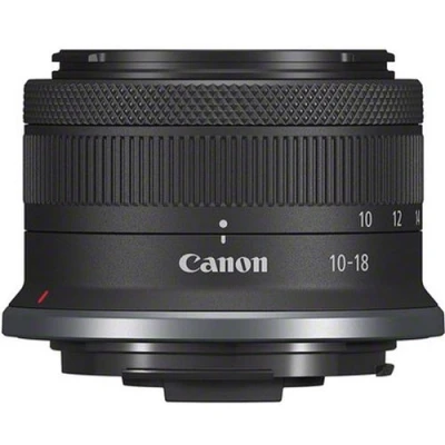 Abbildung von Canon RF S 10 18mm F4.5 6.3 is STM extrem kleines, leichtes Ultraweitwinkel Zoomobjektiv für EOS R Serie mit APS C Sensor, Reise und Landschaftsfotografie