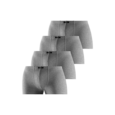 Abbildung von s.Oliver Herren MH 35H_LS Boxershorts, 4X grau meliert, M (4er Pack)