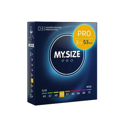 Abbildung von MY.SIZE PRO Kondom Größe 3, 53mm, 3 Stück Die neue Generation Kondome