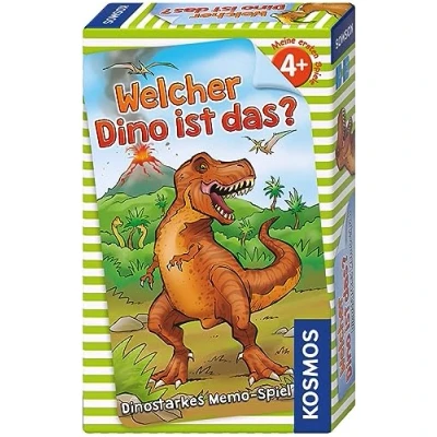 Abbildung von KOSMOS 711313 Welcher Dino ist das? Memo Spiel für Kinder ab 4 Jahre, Kinderspiel 2 Spieler, ideal als Reisespiel