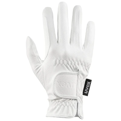 Abbildung von uvex sportstyle dehnbarer Reithandschuh für Damen und Herren exzellenter Grip &amp; strapazierfähig touchscreenfähig white 11